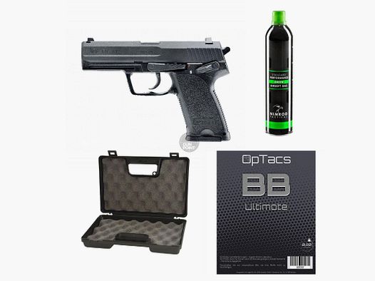 SET !!! Softair - Pistole - Heckler & Koch - P8 A1 GBB - ab 18, ber 0,5 Joule