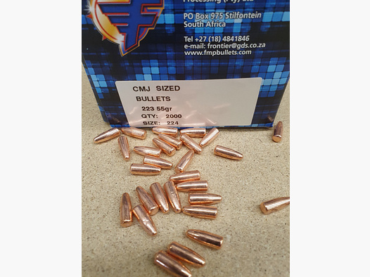 .224/55grs. Frontier TMJ 500 Stk.