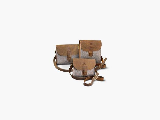 WALDKAUZ Filz-Jagdtasche "Drückerchen" querformatig