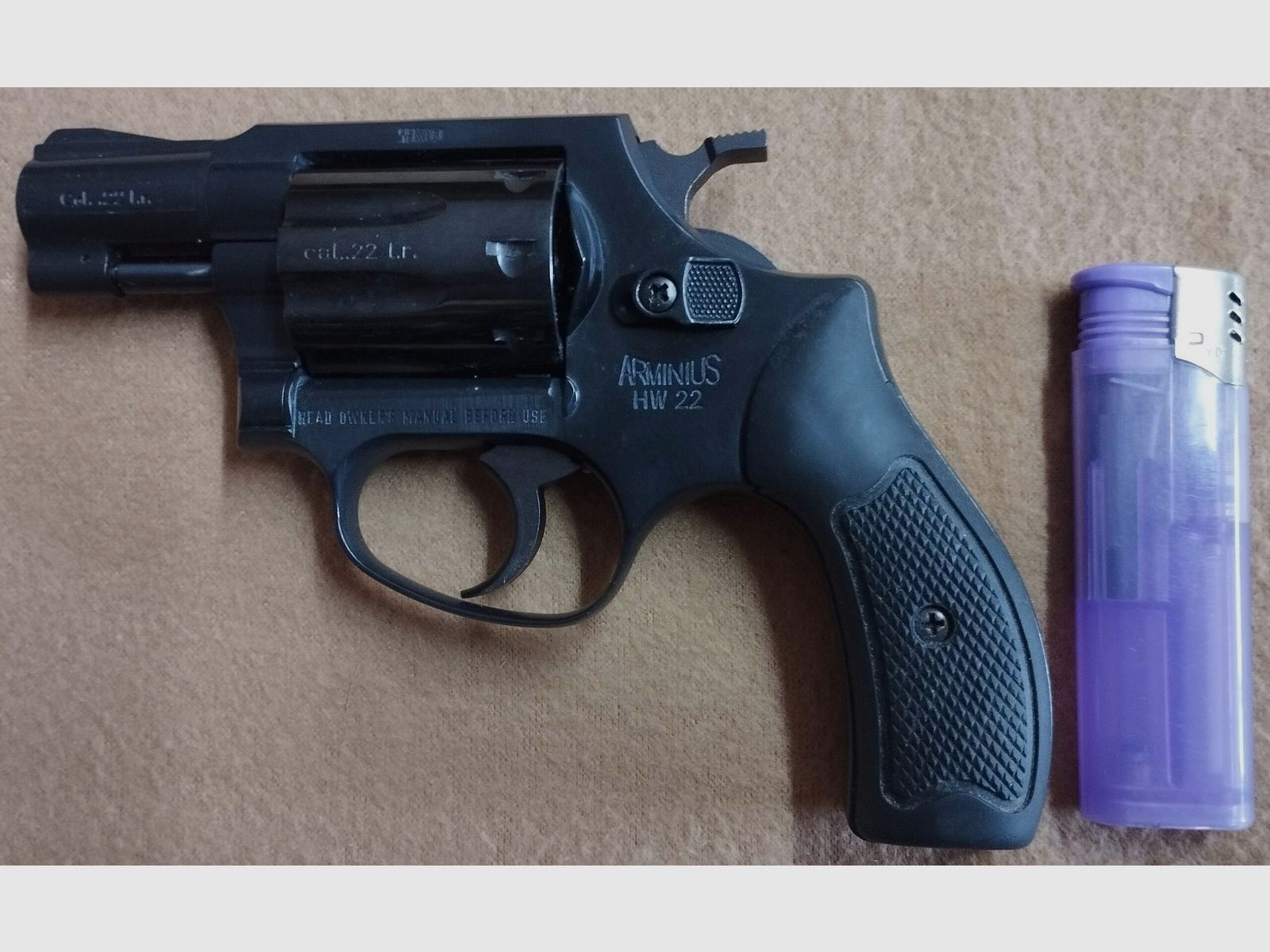 Revolver H. WEIHRAUCH ARMINIUS HW22 Kal. 22 L.R. 8 Schuss, Bild 3 von 10