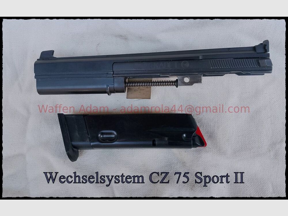 Brünner CZ 75 Sport II Wechselsystem 6 Zoll
