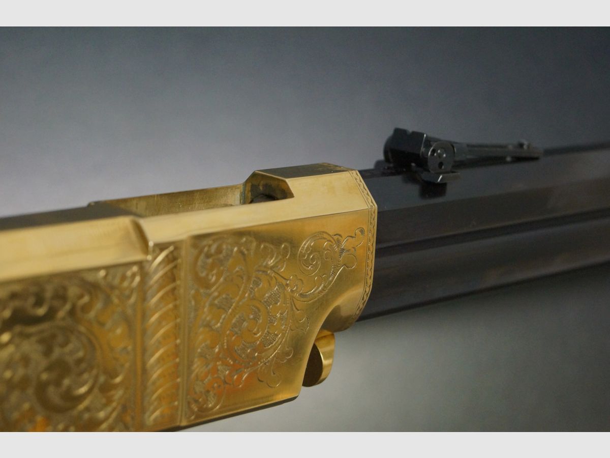 Uberti 1860 Henry Rifle Handgraviert 44-40, Bild 7 von 10