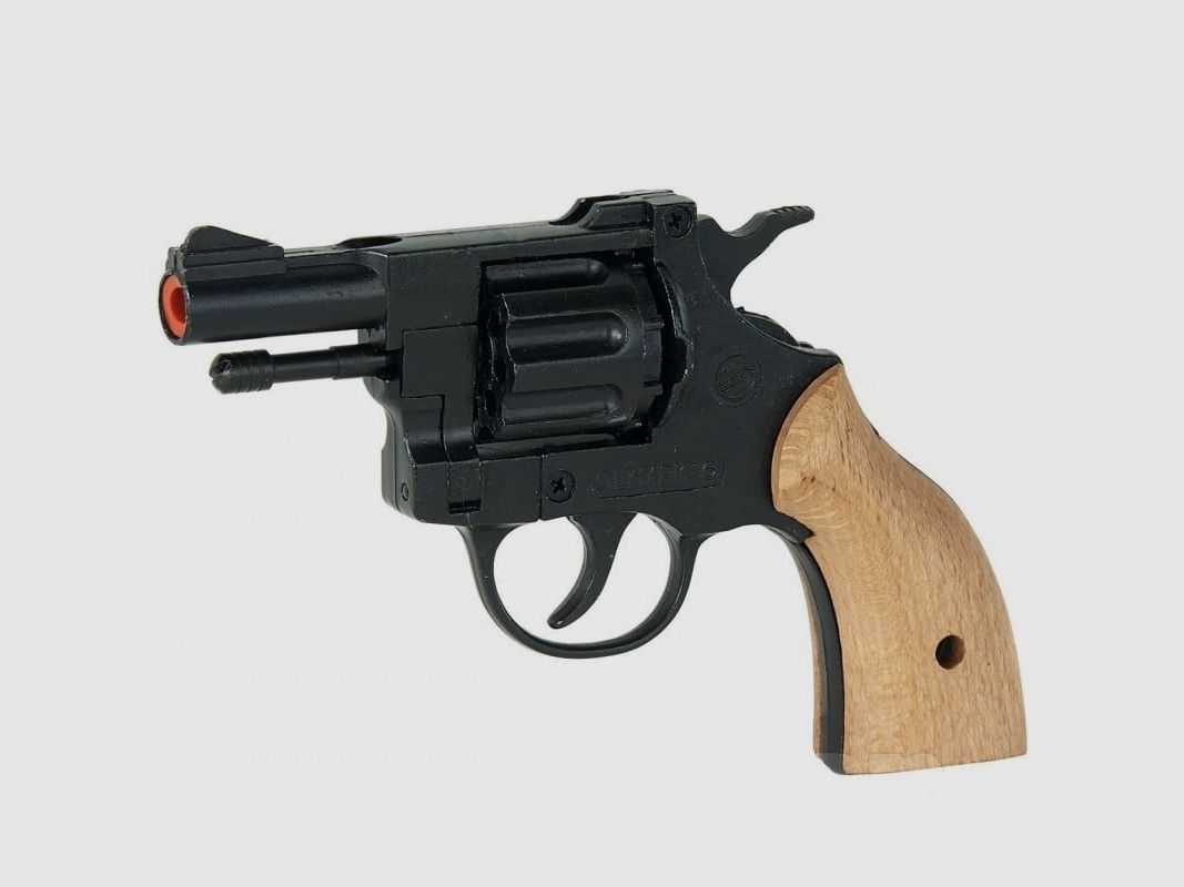 BRUNI REVOLVER A SALVE MOD OLYMPIC 6 SCHAFTHOLZ Kal. 6 PAK, Bild 1 von 2