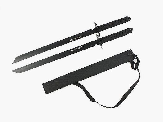 Ninja Schwert Two in One mit Schulterriemen