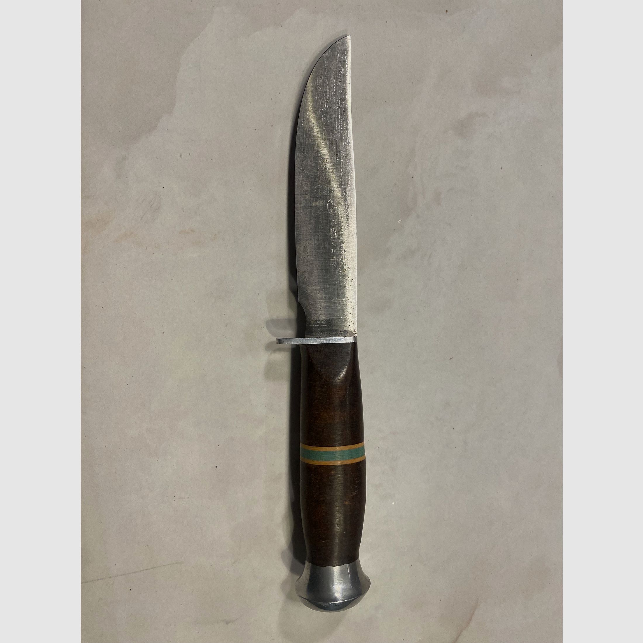 Hunting knife / travel knife – Germany – wooden handle