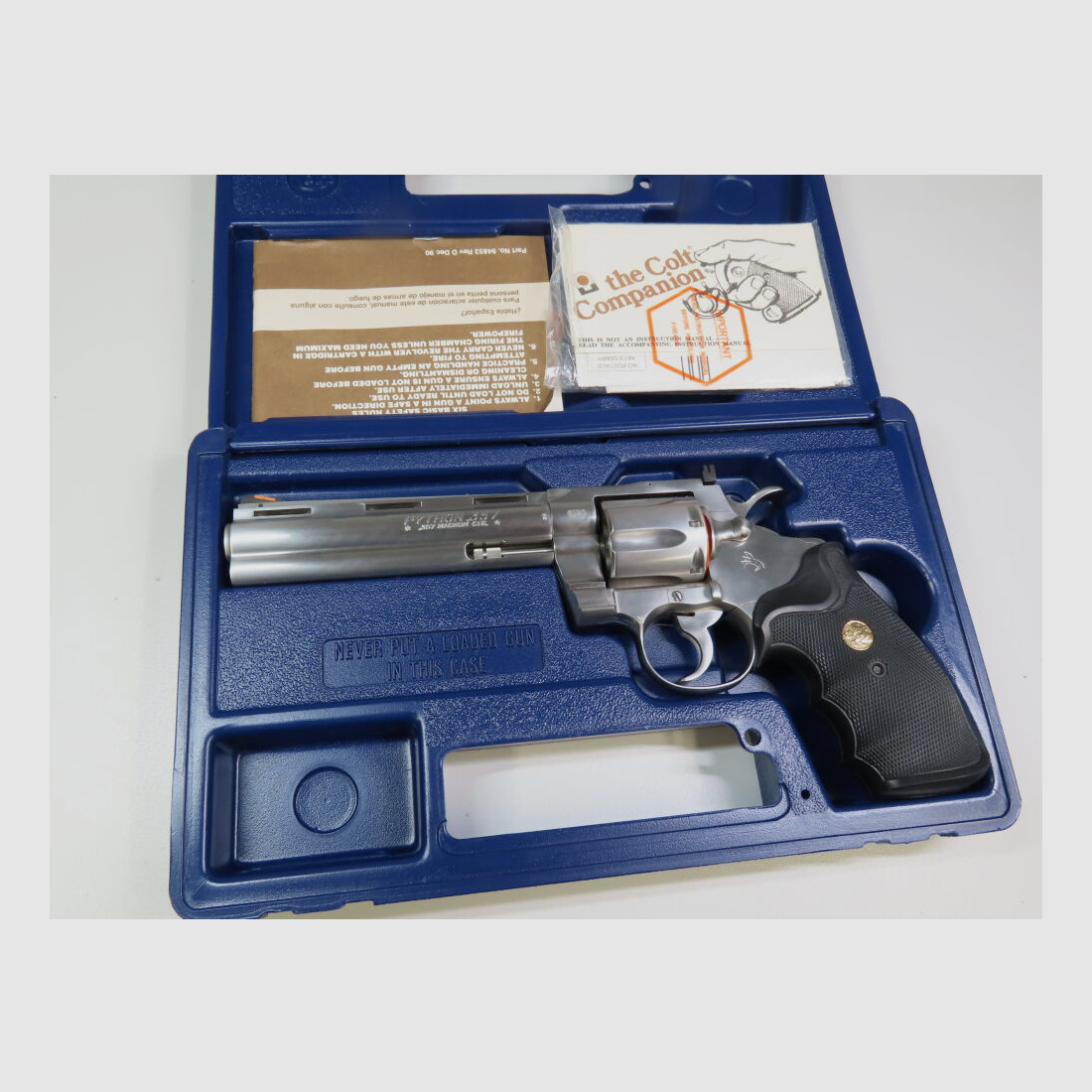 Colt Python 6-Zoll Stainless "Sammlerzustand"!