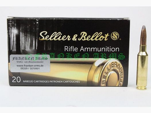 Sellier&Bellot 6,5 Creedmoor SP 156gr. 10,1g 20 pièces Prix dégressifs