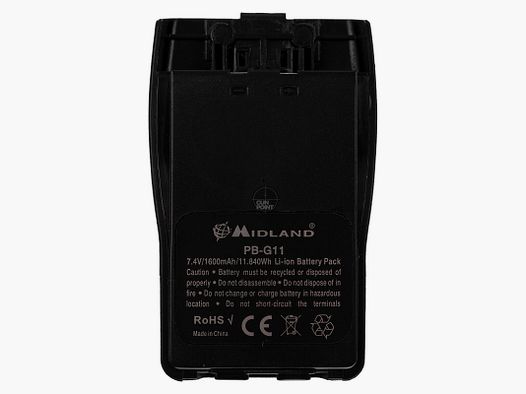 Midland G11 1600mAh Battery