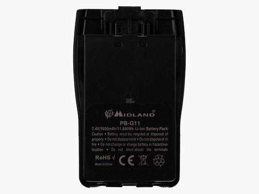 Midland G11 1600mAh Battery