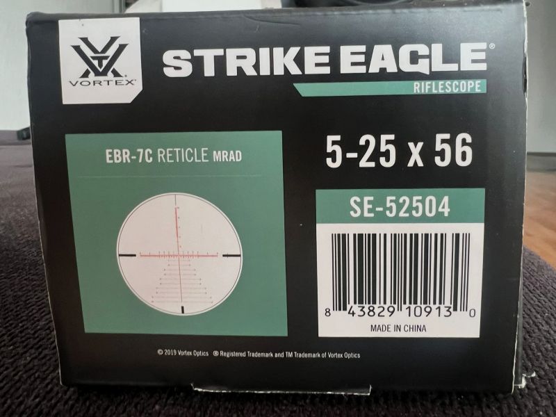 Vortex Strike Eagle EBR-7C MRAD