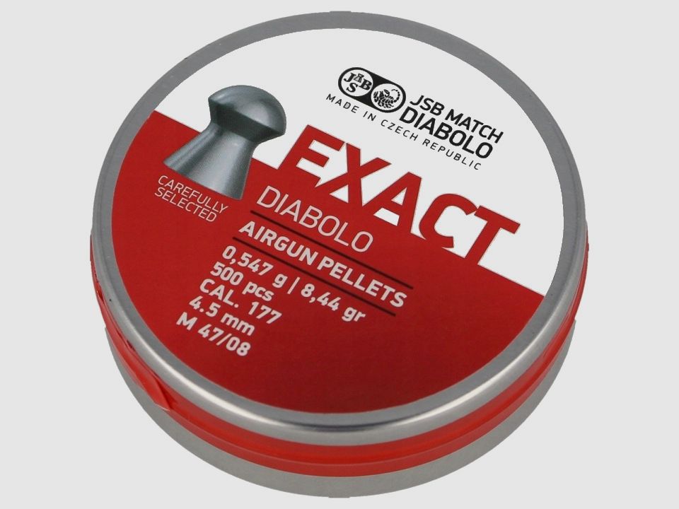 JSB Diabolo Exact 4,50 mm, 0,55 g, afbeelding 1 van 2