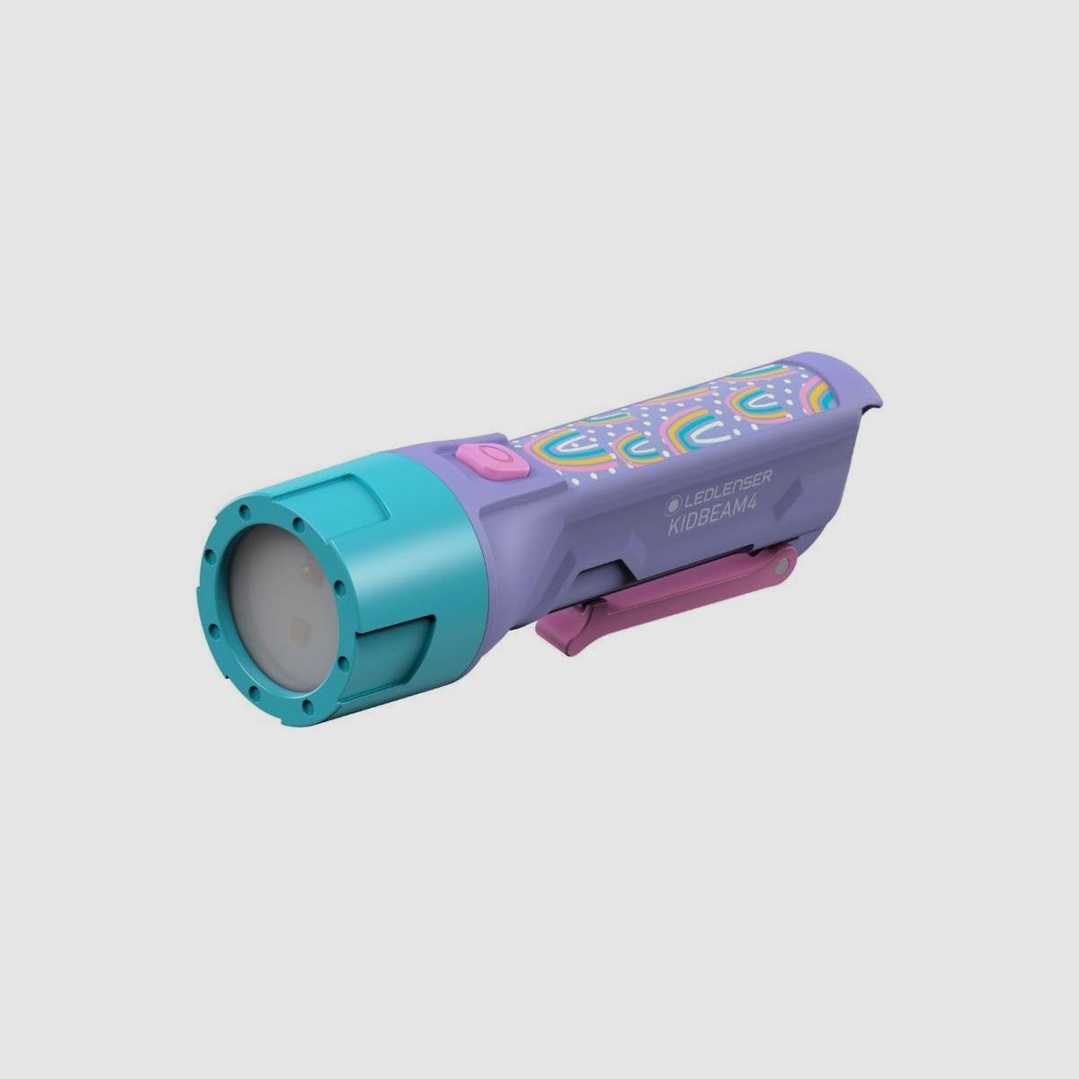 KIDBEAM 4 Kinder Taschenlampe Purple