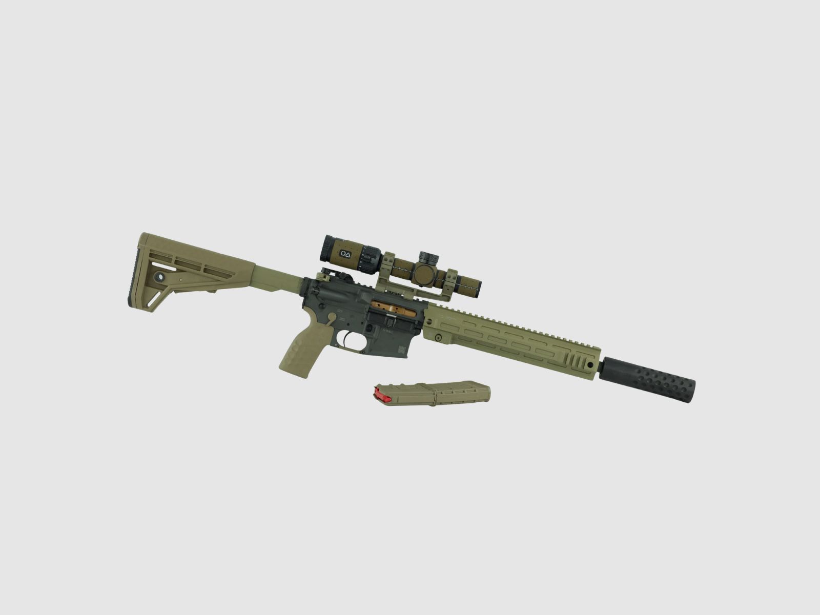 Oberland Arms OA-15 PR G96c 12,5" kaliber .223Rem w tym OA Sharp LPVO 1-8x24 najlepsze wyposażenie