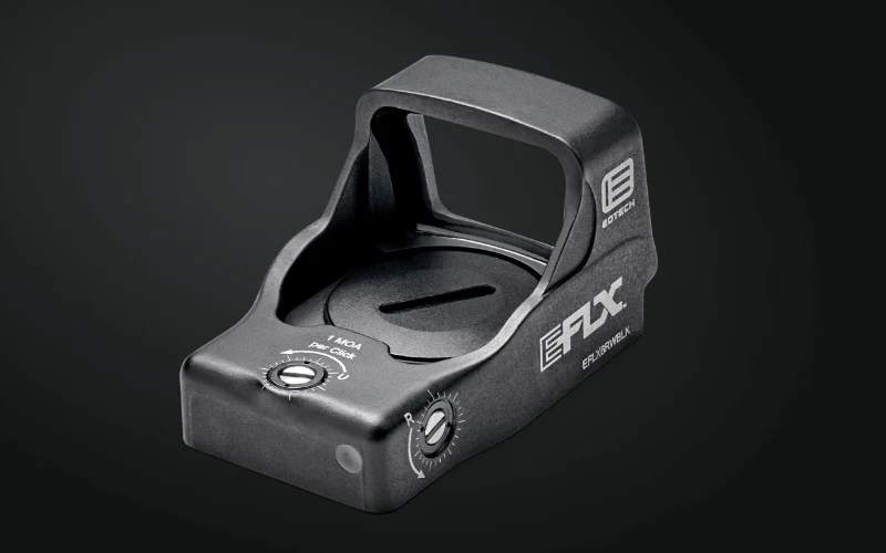 Rotpunktvisier EOTech Mini Reflex Sight Modell EFLX schwarz , 1x Vergrösserung, 6Moa Punkt rot, Bild 2 von 6