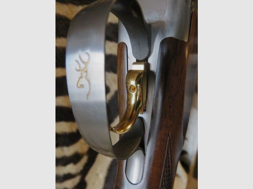 Bockdoppelflinte BROWNING Ultra XS Pro Adjust gr.4 Kal.12/76 Läufe 81 cm 8 Chokes, Waffenkoffer opaline, Bild 8 von 13