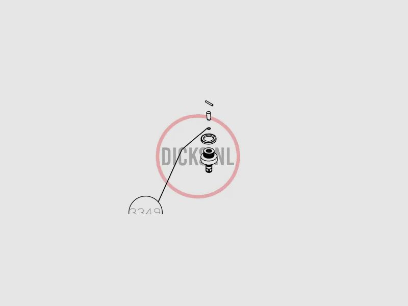 Hatsan 3349 | check valve o-ring Velox, afbeelding 2 van 6
