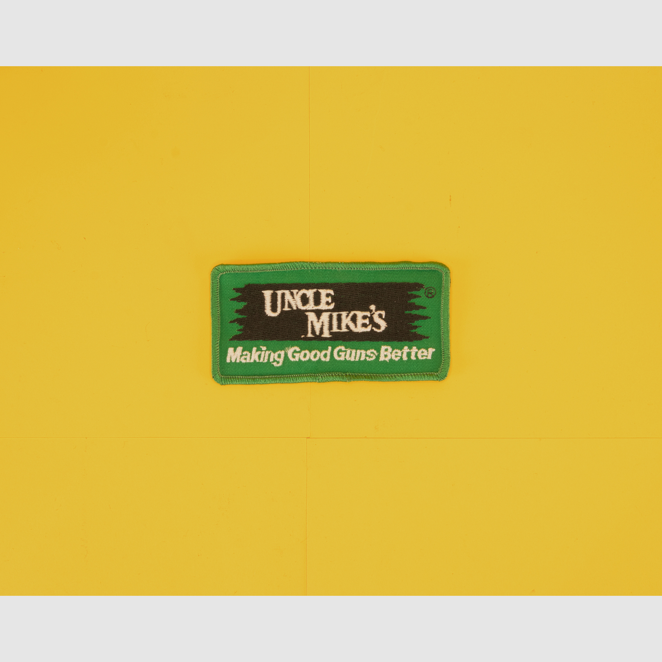 Original Vintage Aufnäher / Patch von Uncle Mikes  ( Making Good Gun Better )