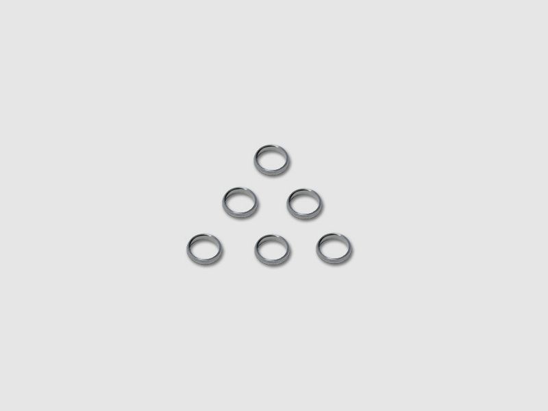 Harrows Darts Technology Supergrip Spare Rings silver Dart & Accessories