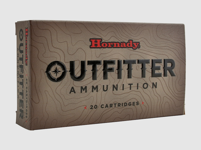 Hornady Outfitter 6,5mm Creedmoor 120GR CX 20 Patronen