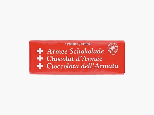 Schweizer Armee Schweizer Armee Armeeschokolade 50 g
