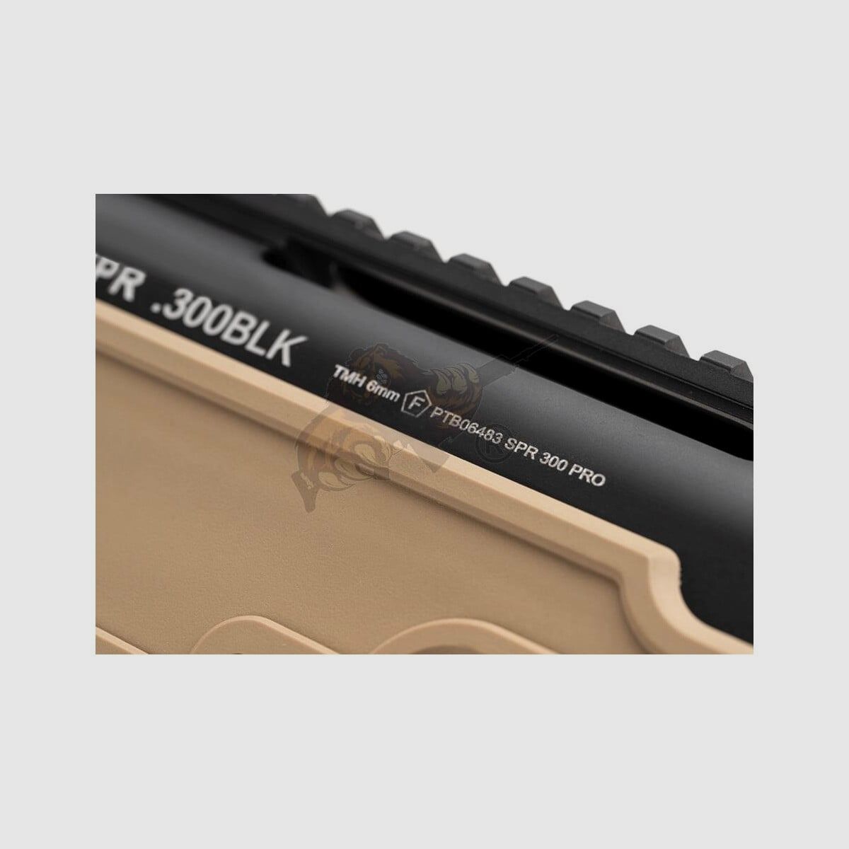 SPR 300 Pro Airsoft Sniper Rifle in Black/Tan free from 18 years, image 14 of 14