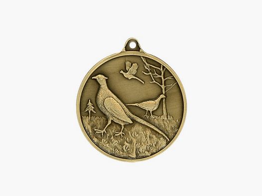 Steinhauer&Lück Jagdmedaille Fasan 40mm Bronze