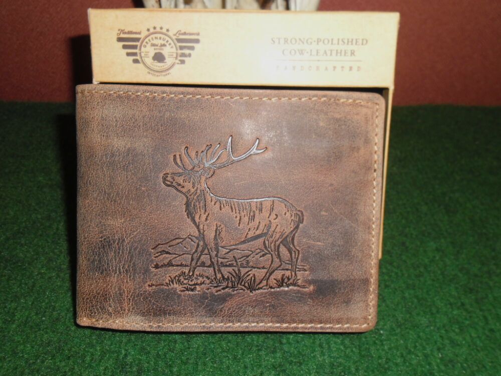 Portefeuille de chasse vintage Greenburry