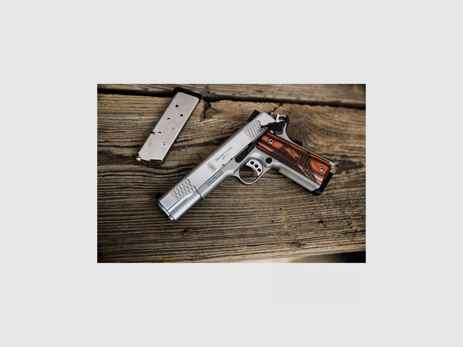 Smith & Wesson SW1911 Graviert Kal. 45 ACP, Bild 7 von 7