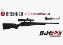 Brenner Komplettpaket BR20 Polymer .30-06Spring. mit Bushnell NITRO 1-6x24