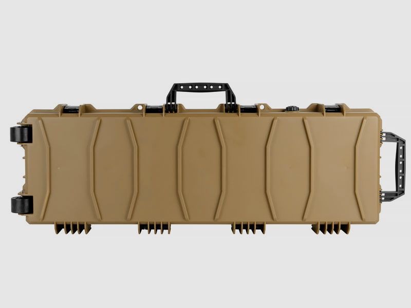 GSG AR15-Waffenkoffer, Medium TAN (außen: 100x35x14cm / innen: 94,5x29,5cm