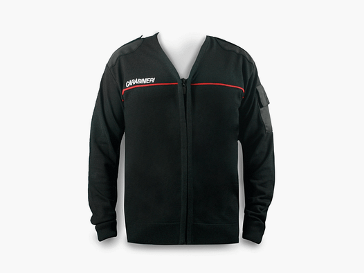 MAGLIONE – CARABINIERI SCOLLO A V CON ZIP LUNGA