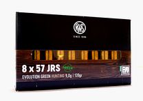 RWS 8x57JRS Evolution green 9,0g/139gr. Cartucce per fucili senza piombo