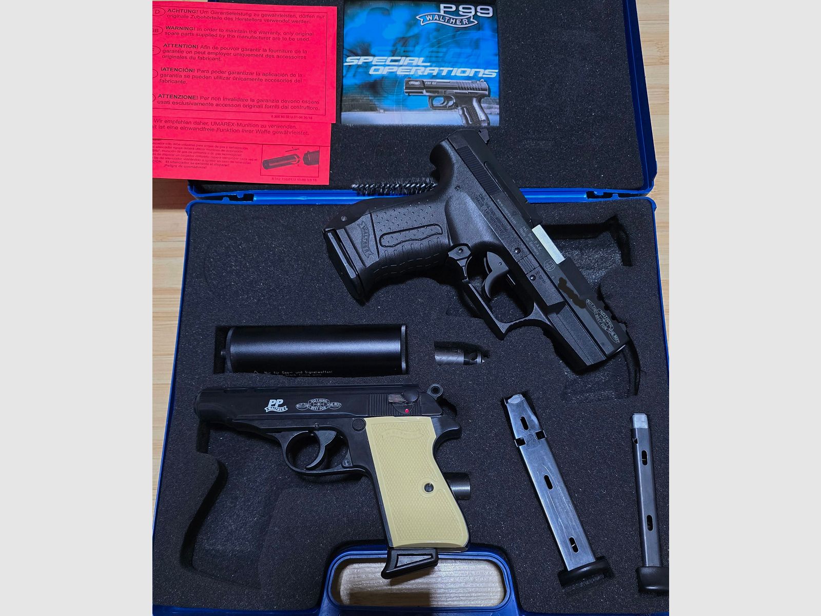 Walther P99 PP Special Edition ONE OF A THOUSAND