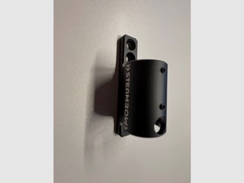 Steambow | AR-6 Stinger II - Chargeur en polymère pour 6 flèches, couvercle de chargeur avec Picatinny et autres accessoires
