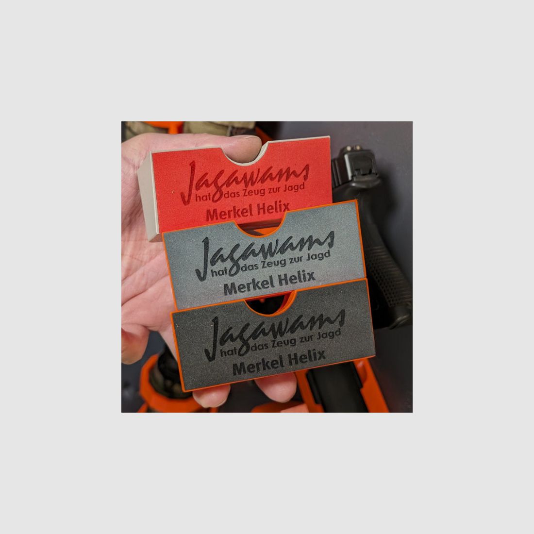 Magnetische magazijnhouder voor Merkel Helix geweermagazijnen voor wapenkluis - accessoires voor de wapenkluis