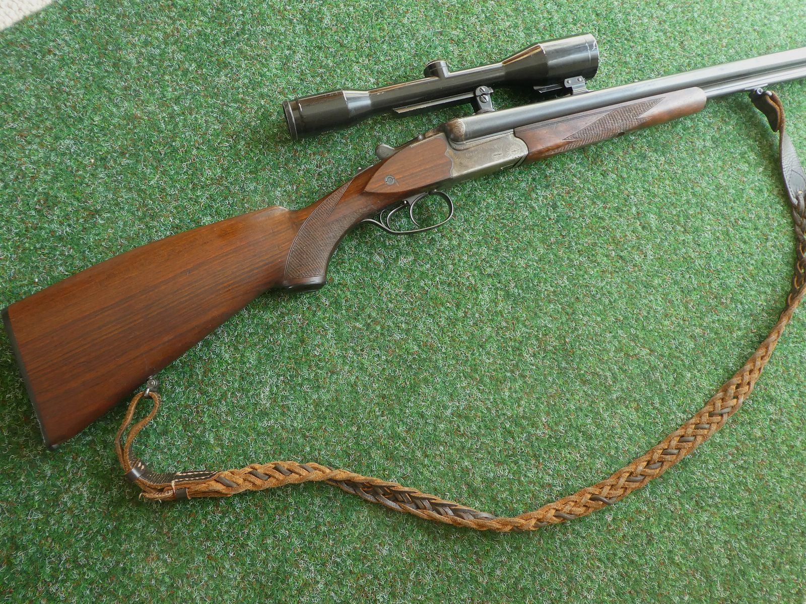 Suhler Drilling Mod 32 im Kaliber 16/70 und 7x57R, Q1 gestempelt