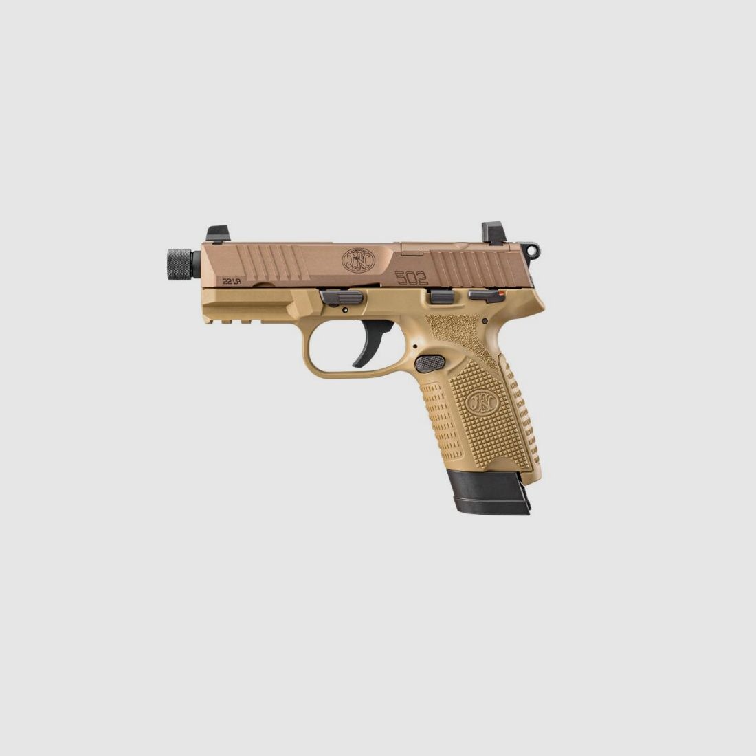 FN	 502 Tactical Optic-Ready FDE Auf Lager
