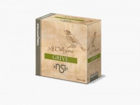 NOBEL Patronen GRIVE Sonderkollektion Kal. 12 pb. 9/10 Mix