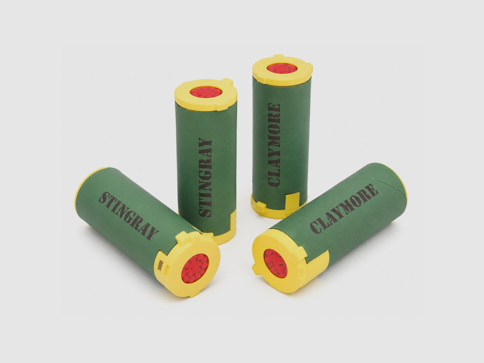 Stingray Airsoft Claymore Cartouches HPA (pack de 4)