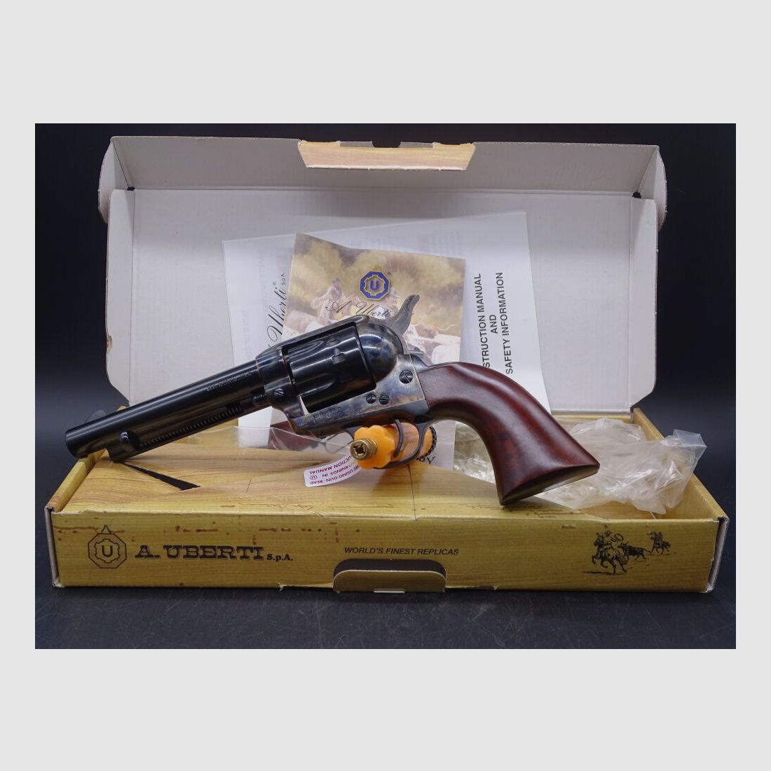 Uberti 1873 Cattleman 5 1/2 " Kaliber .22lr 12 Schusstrommel 1873 Cattleman