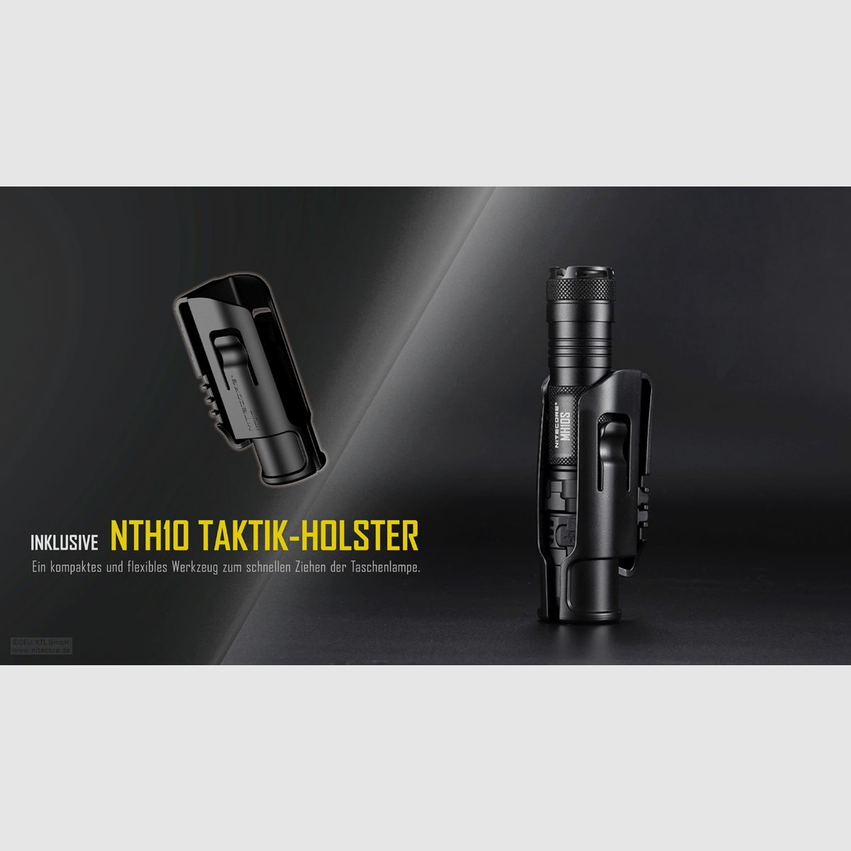 Nitecore MH10S Taschenlampe 1800 Lumen