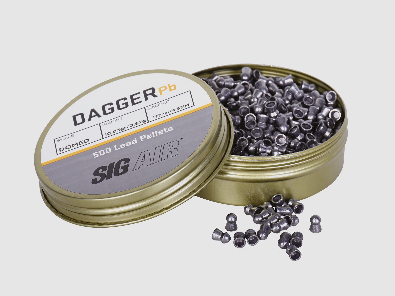 SIG SAUER Rundkopf Diabolos glatt 4,5 mm 500 Stück