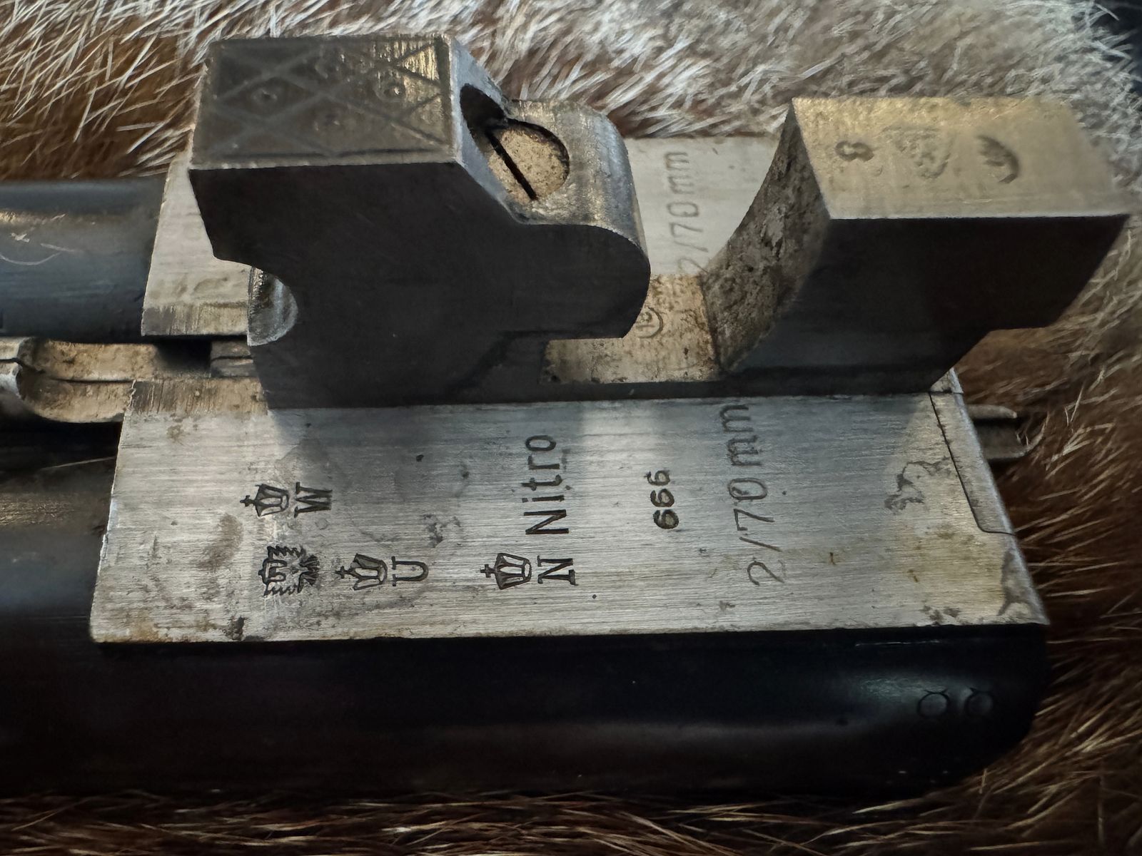 Fusil double Fortuna Suhl Cal. 12/70