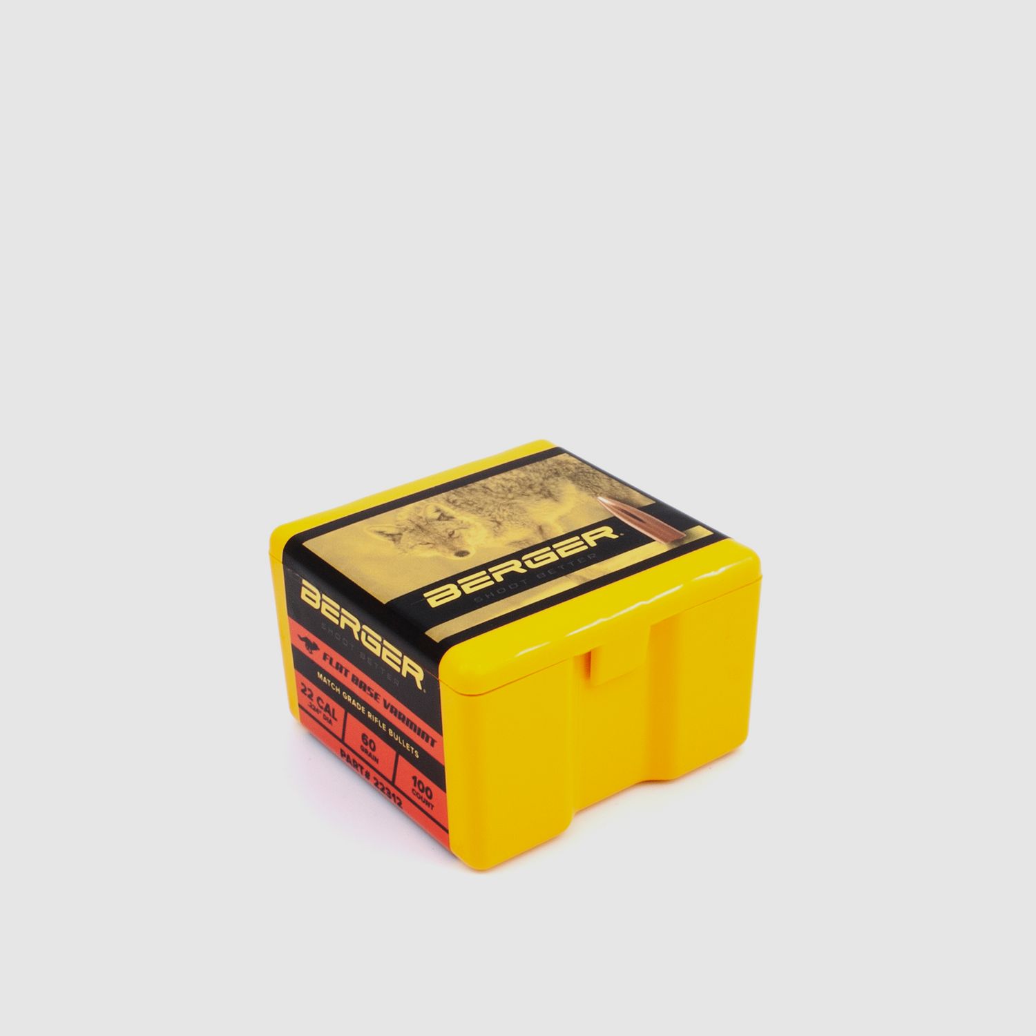 Proiettile Berger .22 FB Varmint 60GR 100 Pezzi