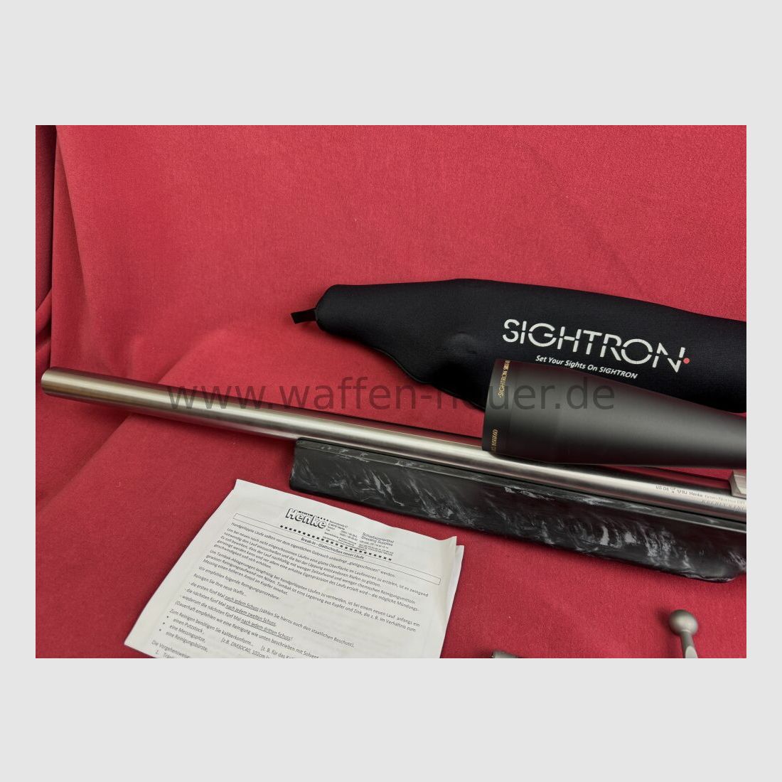 SMH PRECISION, 6MM NORMA BR	 LONG RANGE EINZELLADER, HENKE