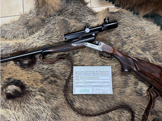 Blaser Side-by-Side Doppelbüchse S2 8x57 IRS - 8x57 IRS inkl. Zeiss Optik