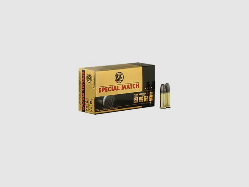 22LR RWS SPECIAL MATCH (Packung mit 50)
