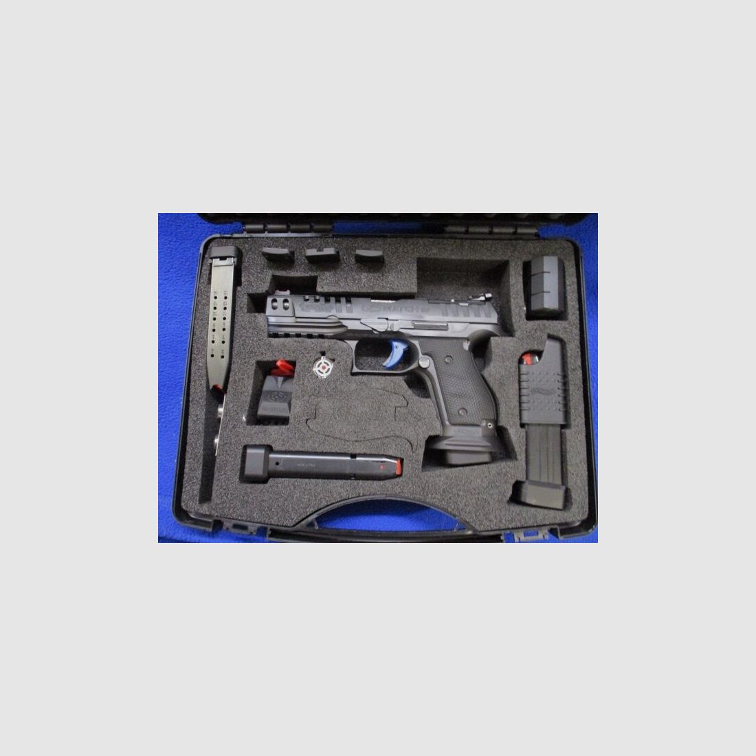 Pistolet Walther PPQ MatchSF Stalowa Rama z Holosight i Akcesoriami PPQ Match SF