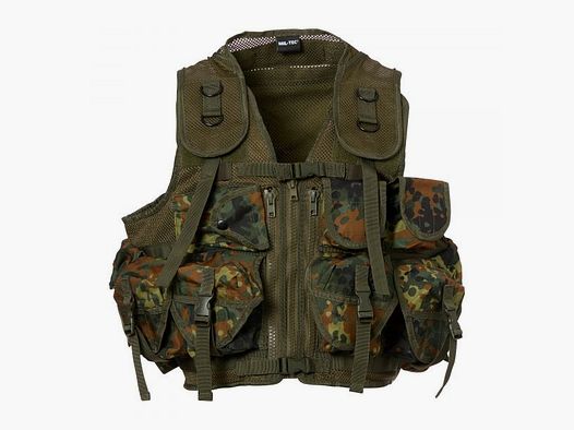 Mil-Tec Mil-Tec Einsatzweste Tactical flecktarn