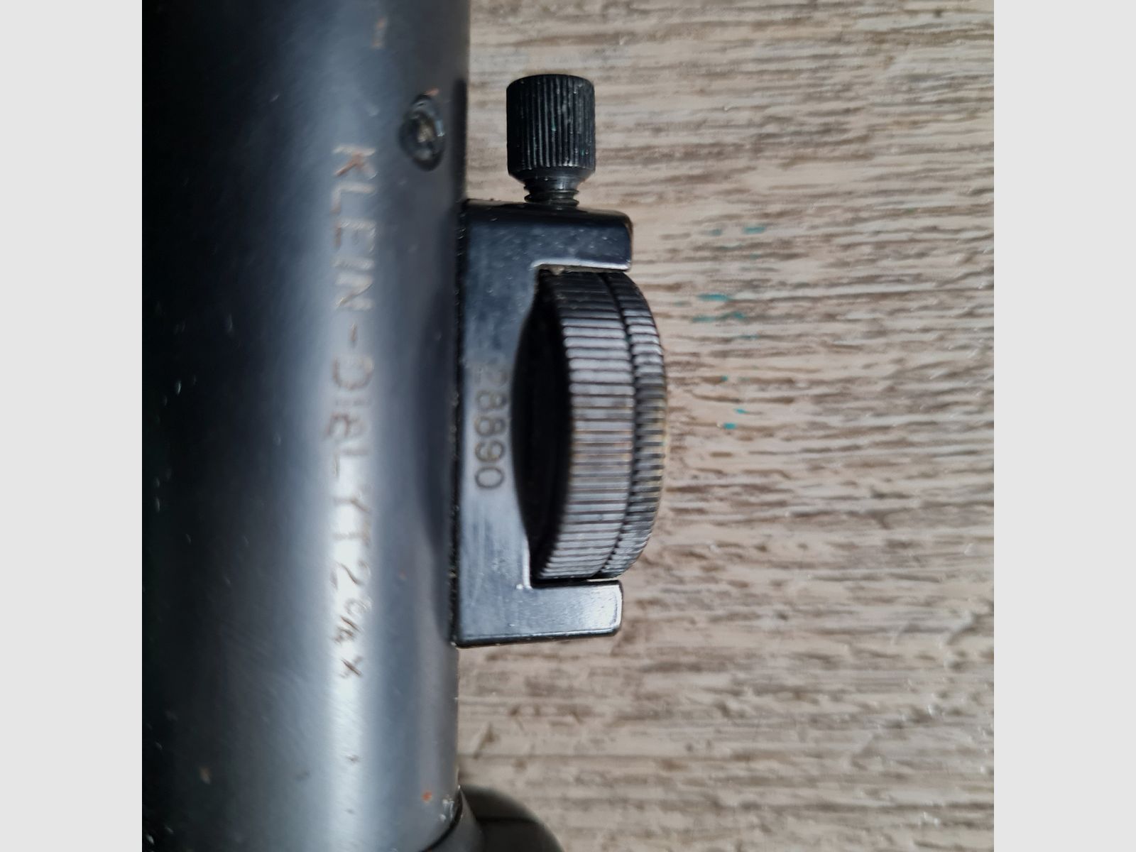 Hensoldt Wetzlar Klein-Dialyt 2¾× scope No. 38690 with mount